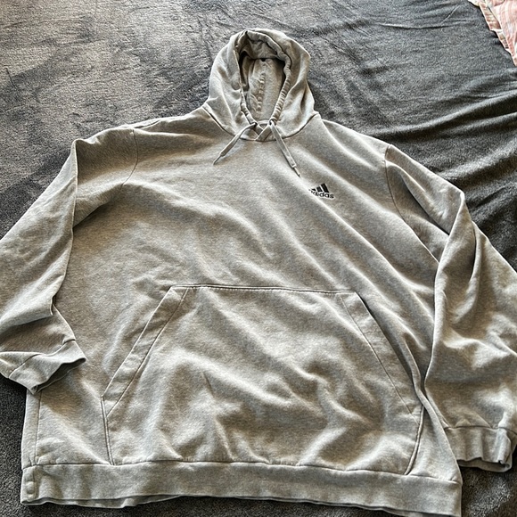 adidas | Shirts | Mens Adidas Hoodie 3xl Tall Used Worn | Poshmark